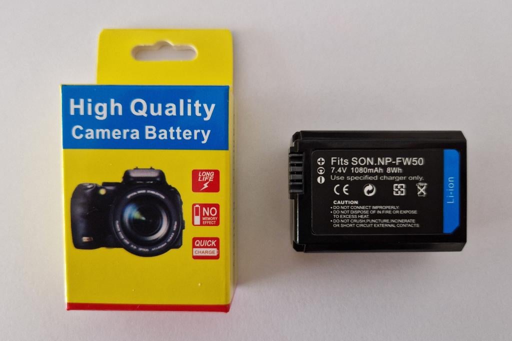 Accu voor Sony Camera  NP-FW50 (Niet Origineel, Wel Nieuw), Ophalen, Nieuw