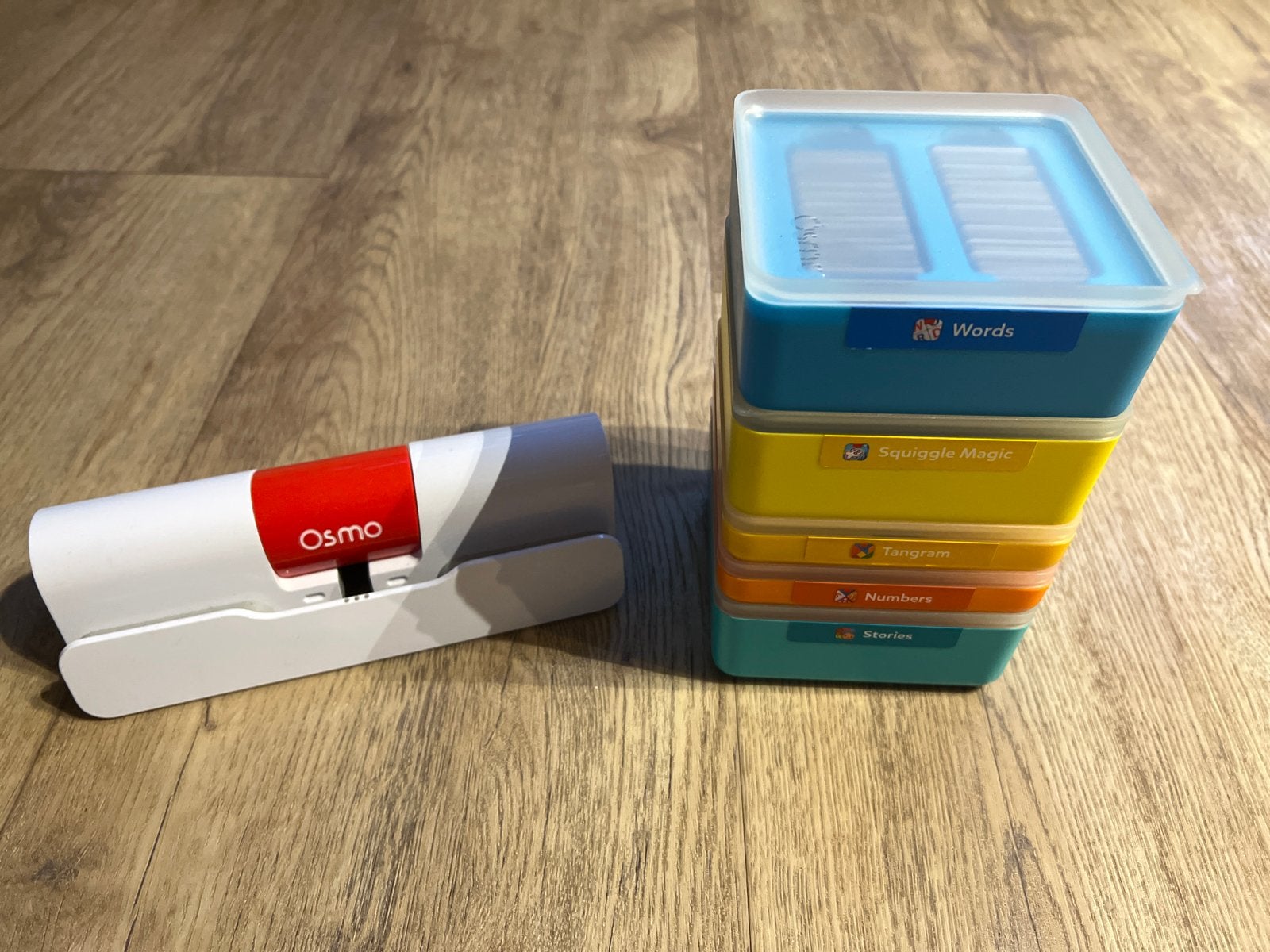 Osmo Starter Kit met 5 spellen voor iPad, Ophalen of Verzenden, Zo goed als nieuw, Knutselen