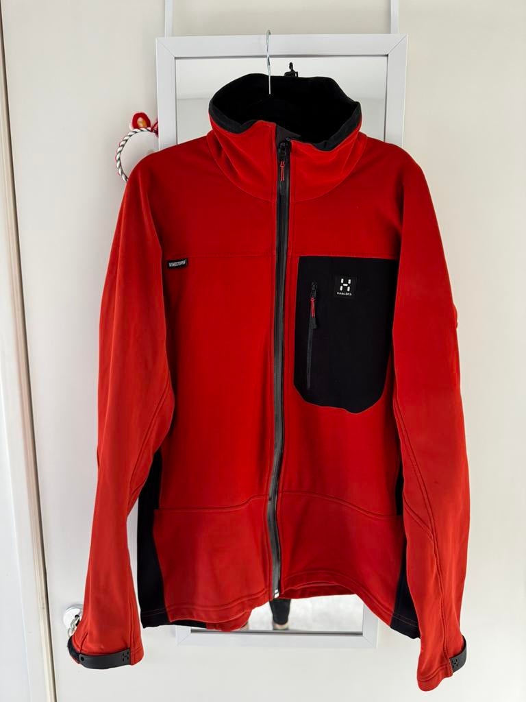 Soft Shell Jacket by Haglöfs/ Men, Ophalen of Verzenden, Zo goed als nieuw, Maat 48/50 (M), Oranje
