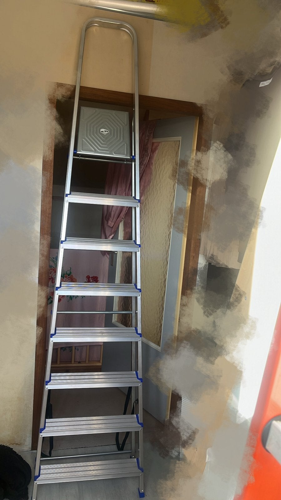 Professionele Alumexx Ladder - max. 150 kg, Doe-het-zelf en Verbouw, Ladders en Trappen, Ophalen, Zo goed als nieuw, Trap, 2 tot 4 meter