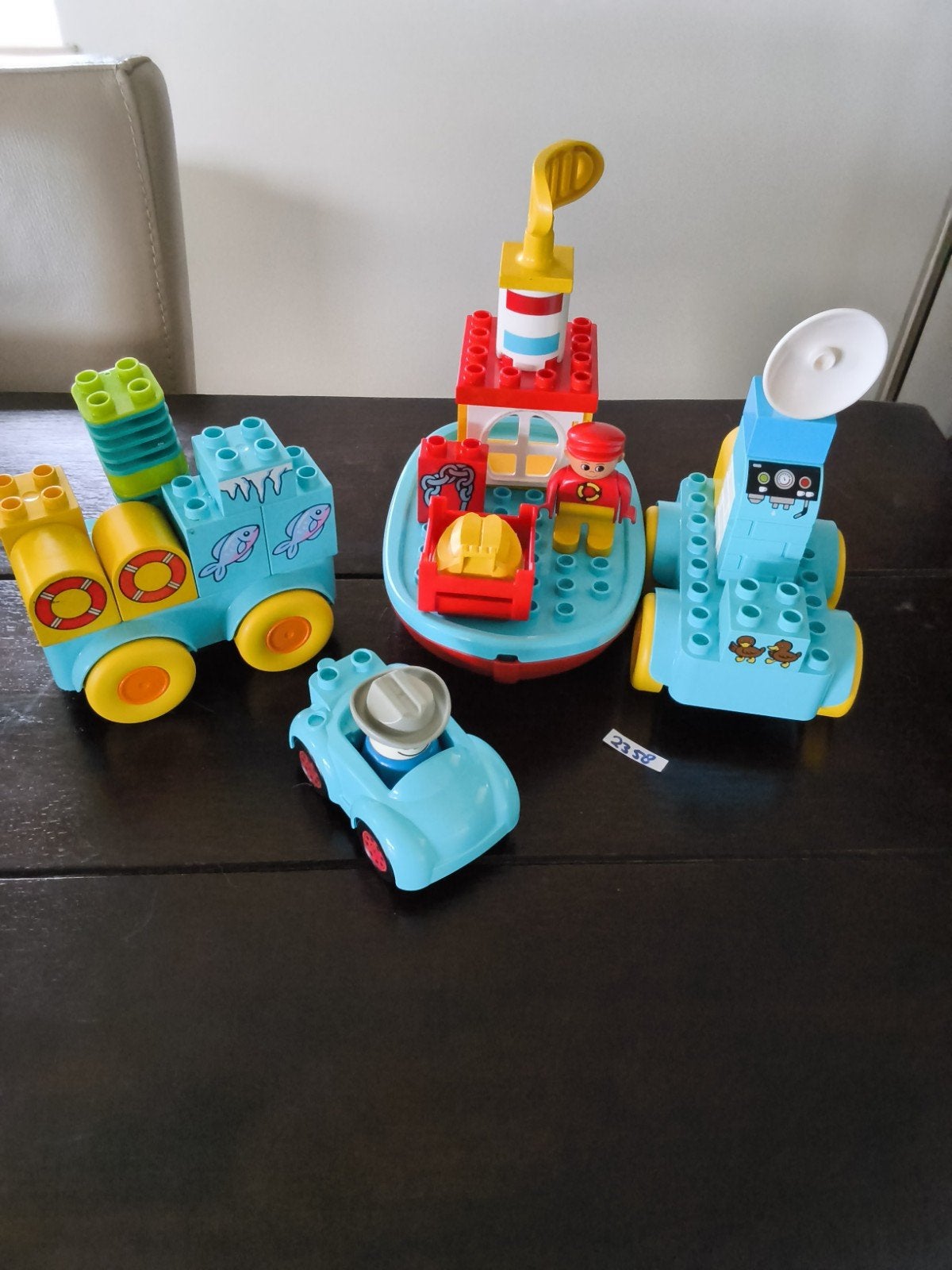 Duplo Boot en auto's, Ophalen of Verzenden