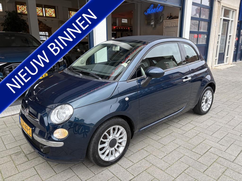 Fiat 500C 0.9 TwinAir Lounge TOPSTAAT (bj 2013), Euro 5, 86 pk, Gebruikt, Cabriolet