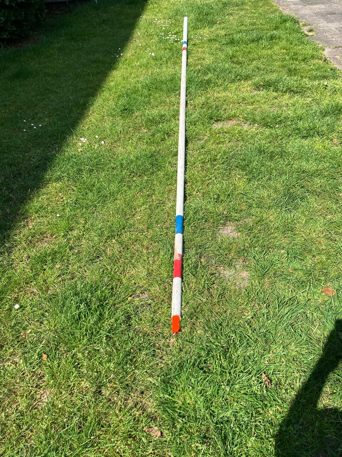 Vlaggenmast, hout lengte 6 meter, Diversen, Ophalen, Gebruikt