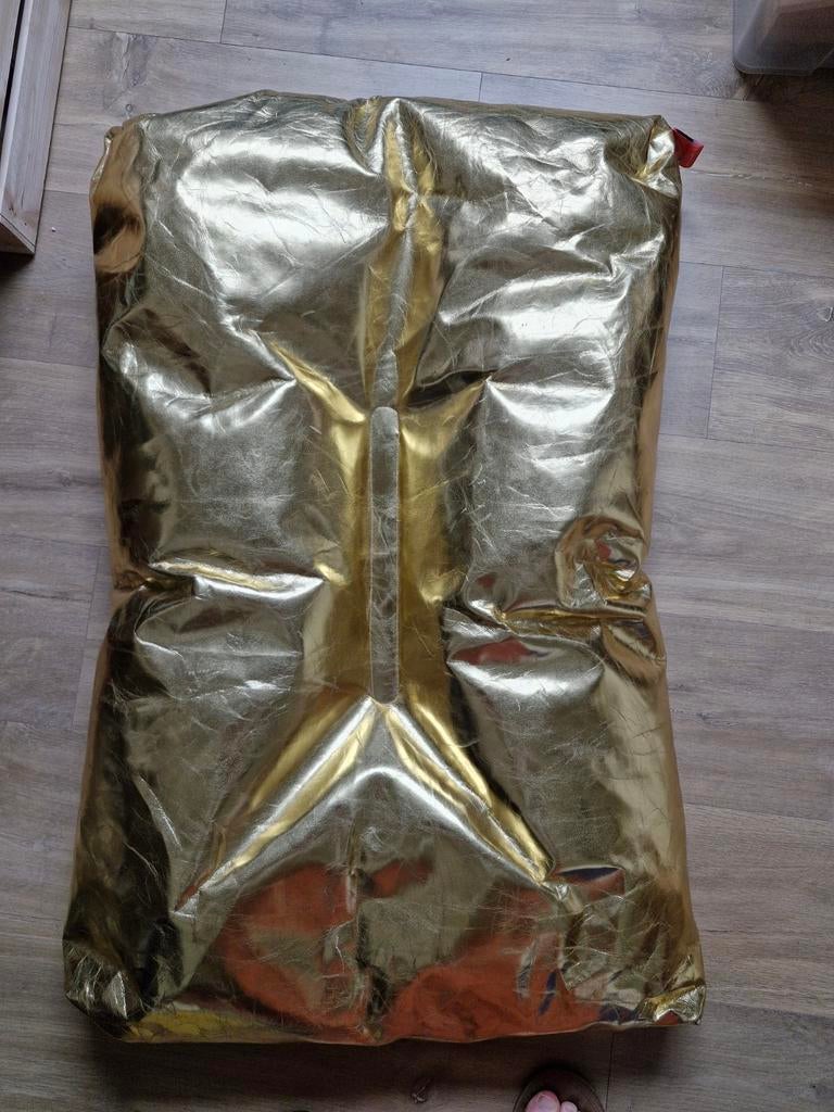 Gouden verschoonkussen/zitzak KidZimpulz, Ophalen, Gebruikt, Overige kleuren, Overige typen