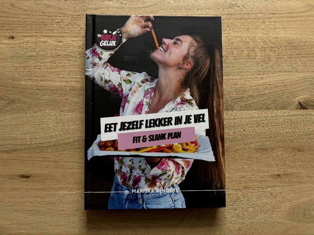 Bakje Geluk - fit en slank plan, Boeken, Gezondheid, Dieet en Voeding, Ophalen of Verzenden, Nieuw, Dieet en Voeding, Mariska Benders