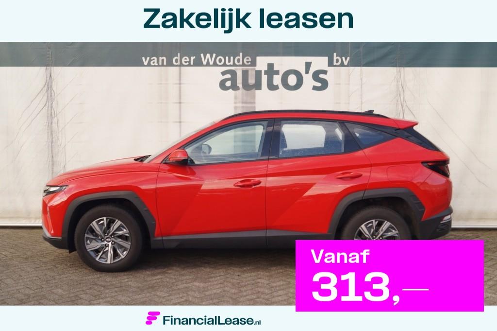 Hyundai Tucson 1.6 T-GDI Hybrid i-M -NAVI-ECC-PDC-CAM-, Stof, Gebruikt, Euro 6, 4 cilinders