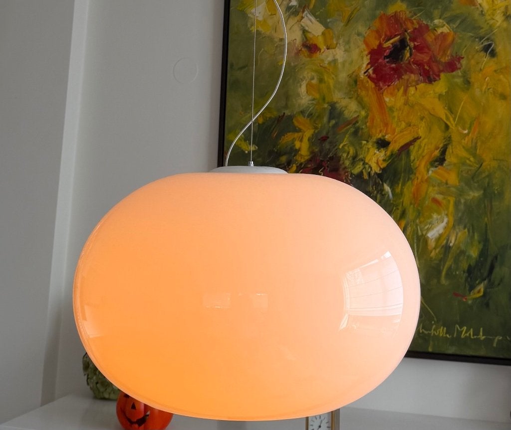 Foscarini lamp, Ophalen, Scandinavisch, E27 (groot), Glas