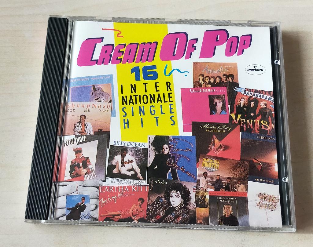 Cream Of Pop CD 1986 16 Internationale Single Hits, Ophalen of Verzenden, Gebruikt, Pop