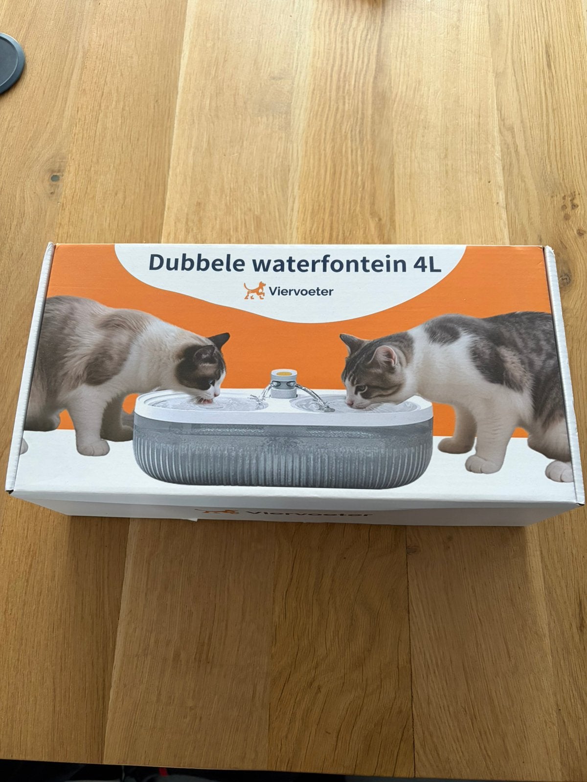 Drinkfontein Viervoeter duo electrisch, Ophalen of Verzenden, Nieuw