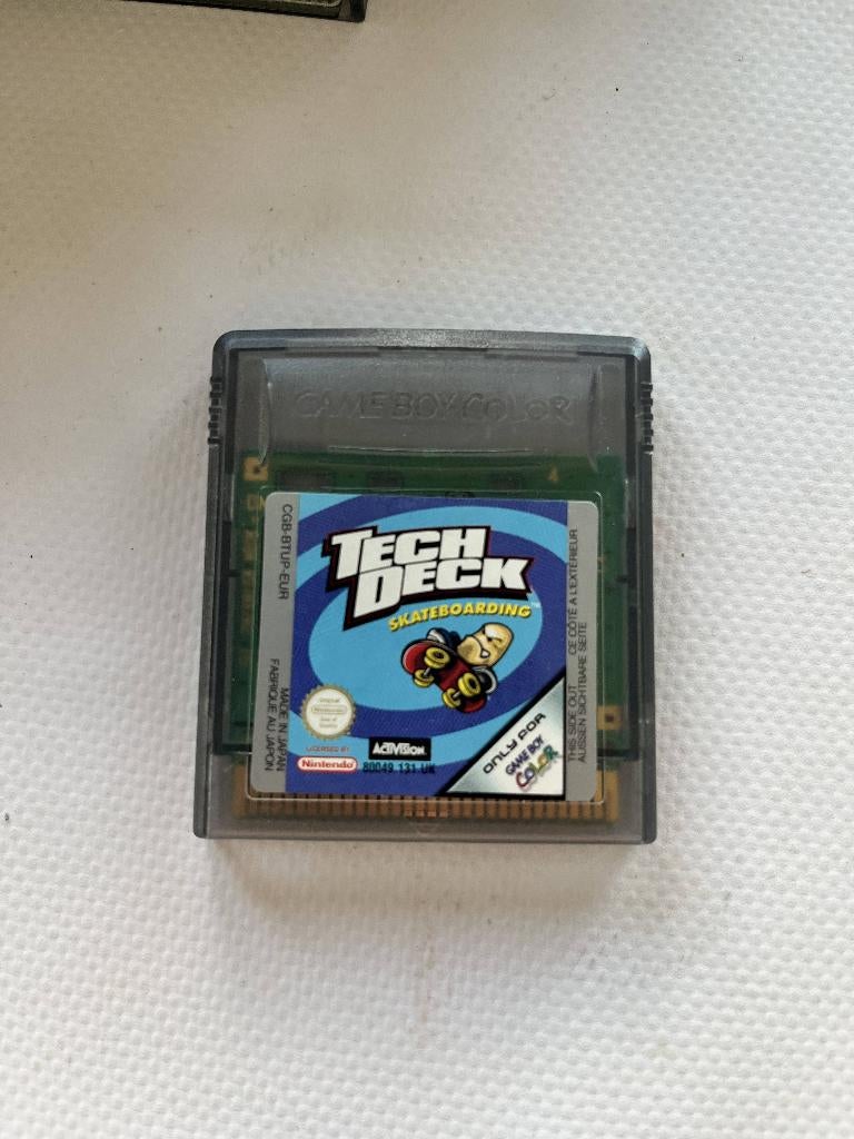 Gameboy Color - Tech Deck Skateboarding, Gebruikt, 1 speler, Ophalen of Verzenden, Vanaf 3 jaar