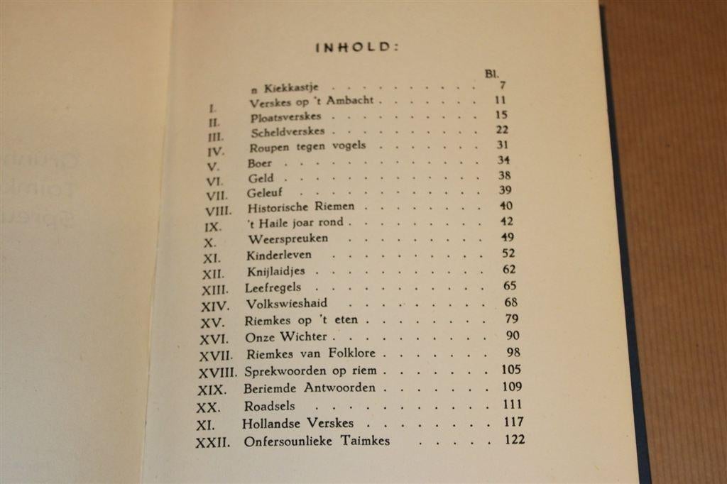 Grunneger Riemkes, Taimkes & Spreukjes [1951] — K. ter Laan, Boeken, Ophalen of Verzenden, Gelezen