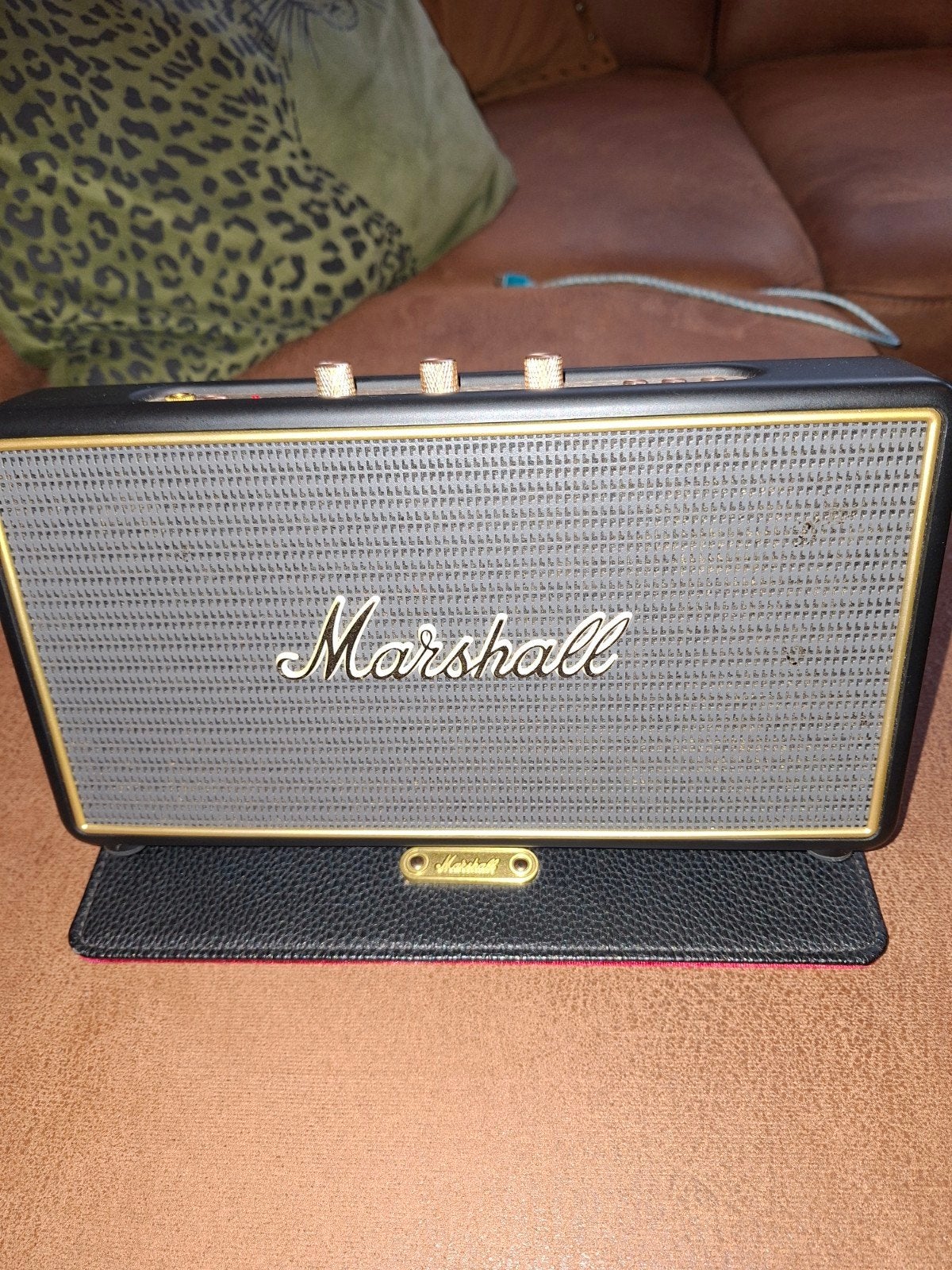 marschall blt speaker incl flipp over en originele lader, Audio, Tv en Foto, Verzenden, Zo goed als nieuw