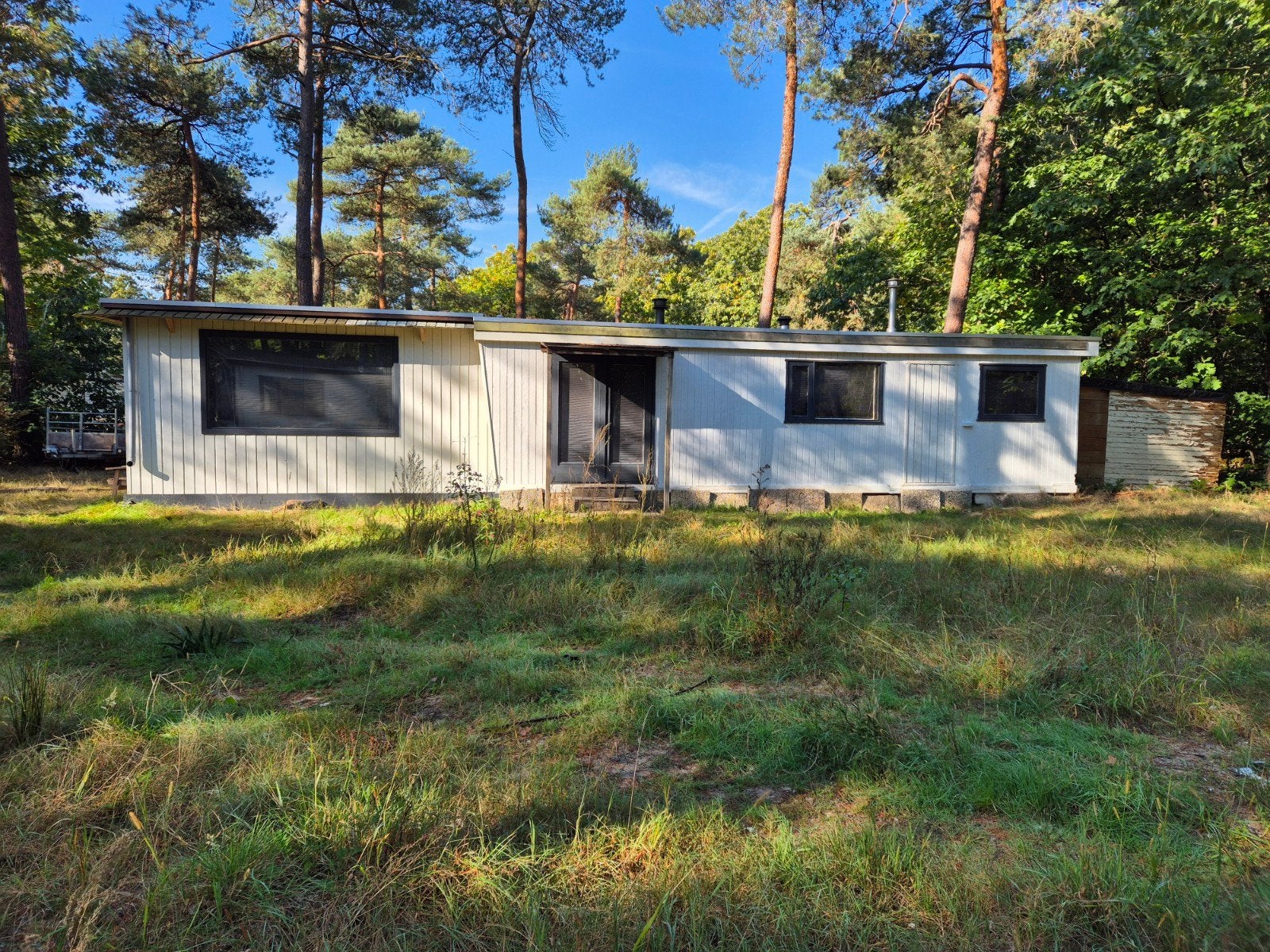 Leuk chalet op dubbele plaats op de veluwe