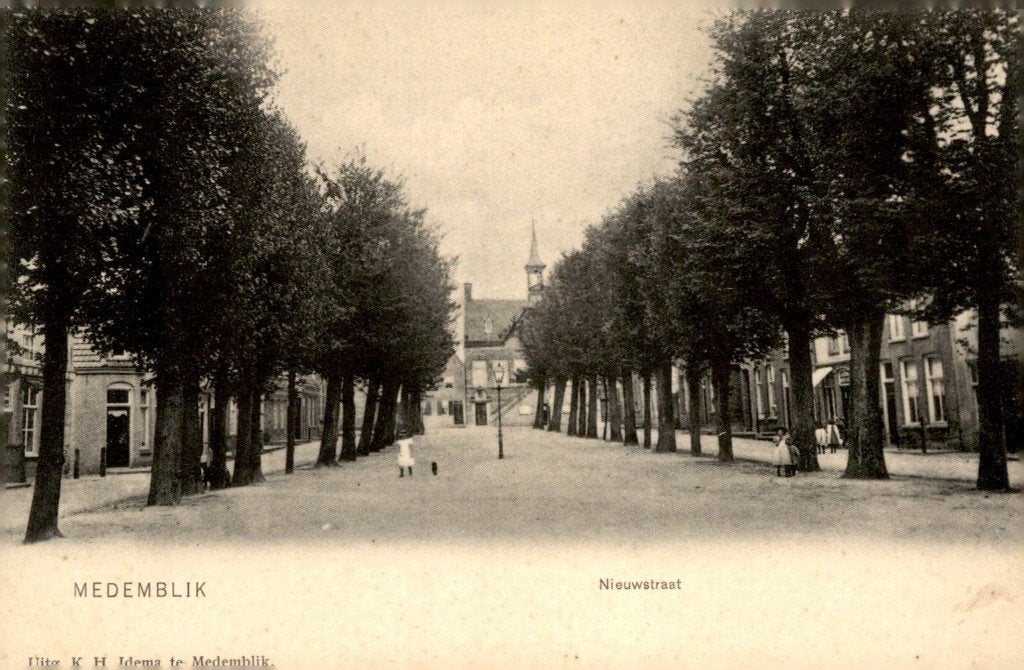 Medemblik Nieuwstraat # 469, Verzenden, Voor 1920, Ongelopen, Noord-Holland