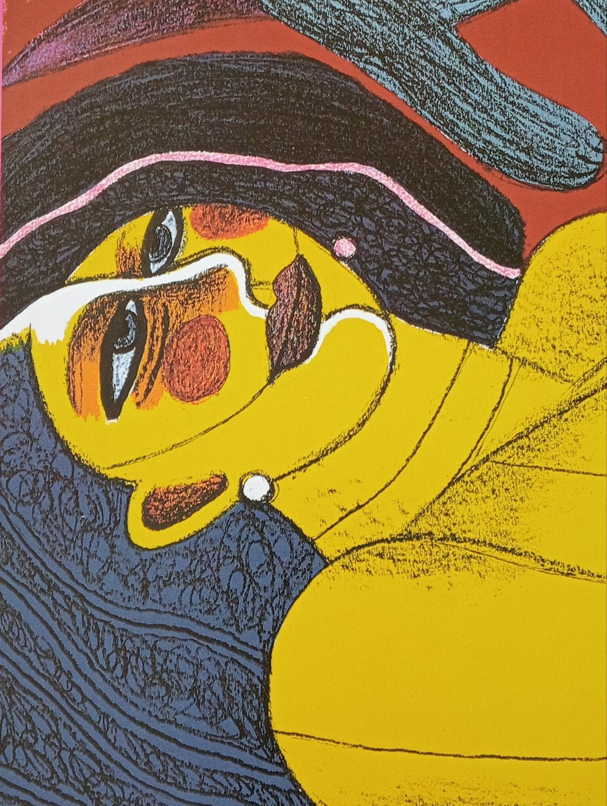 Corneille affiche 1988, Ophalen of Verzenden, Gebruikt, A1 t/m A3