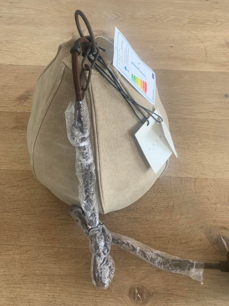 Hanglamp suède, Ophalen, Stof, Minder dan 50 cm