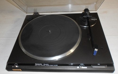 Technics draaitafel SL Q210 zwart Direct drive Quartz.., Ophalen of Verzenden, Refurbished, Technics