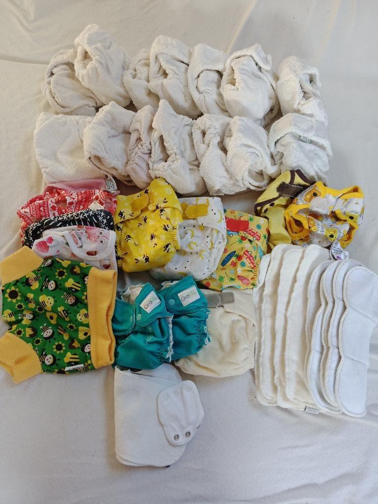 Wasbare luiers lenen, maat newborn, Kinderen en Baby's, Badjes en Verzorging, Ophalen of Verzenden, Overige typen