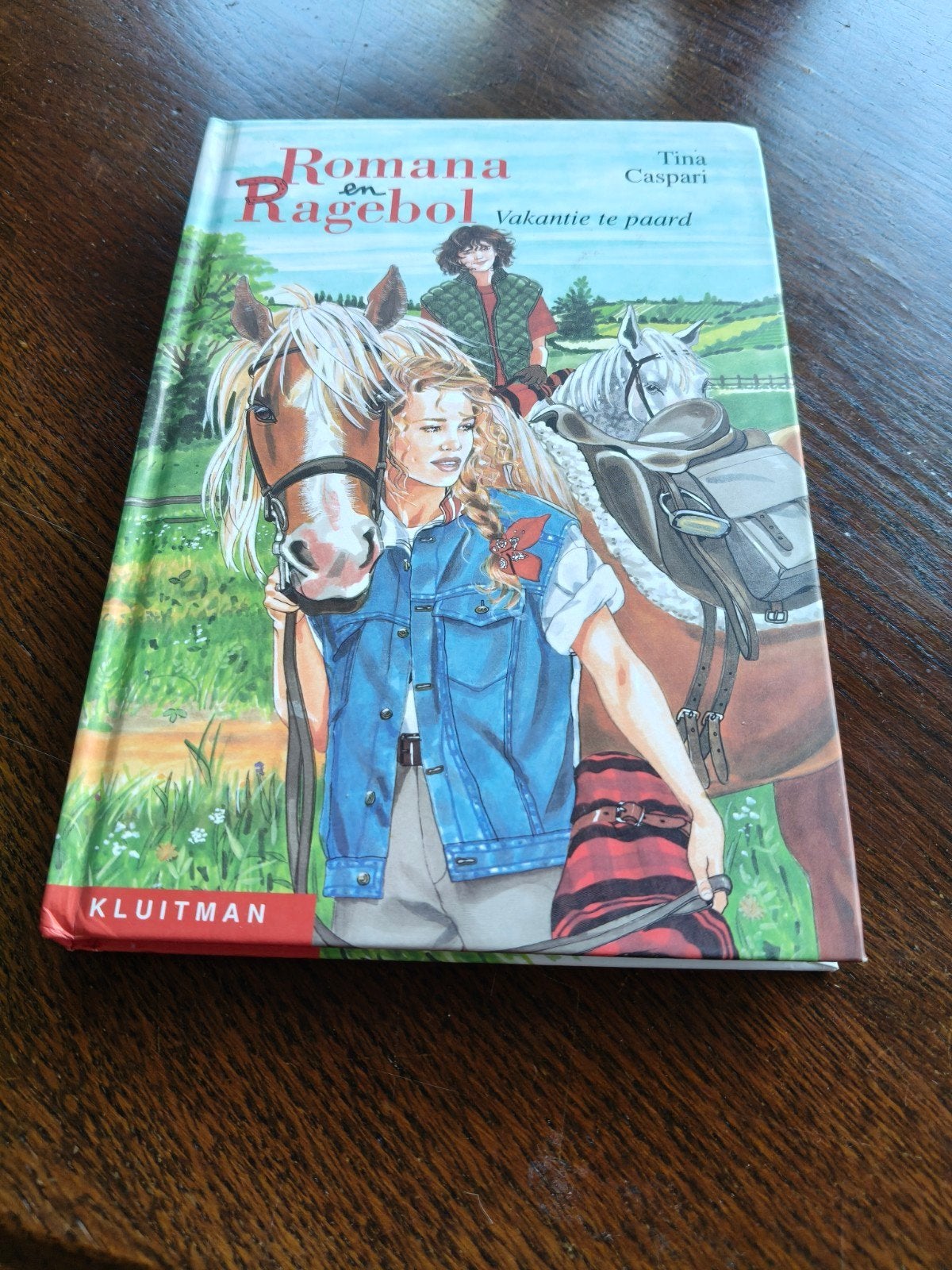 Romana en Ragebol: Vakantie te paard - Tina Caspari, Ophalen of Verzenden, Zo goed als nieuw, Tina Caspari, Fictie algemeen