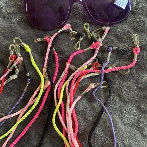 Brilkoorden 10x o.a. neon kleuren - totaal €3,50, Ophalen of Verzenden, Nieuw, Overige kleuren, Overige merken
