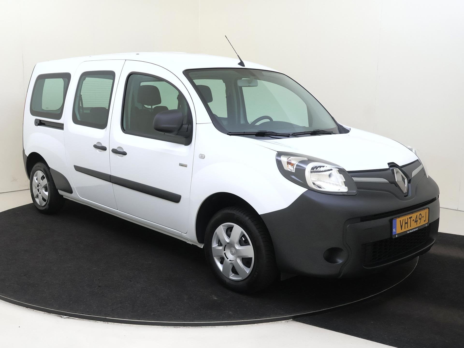 Renault Kangoo Z.E. Maxi 33kwh Koopaccu (incl) | 5 Zits | Au, Auto's, Bestelauto's, Stof, Gebruikt, Overige kleuren, Origineel Nederlands