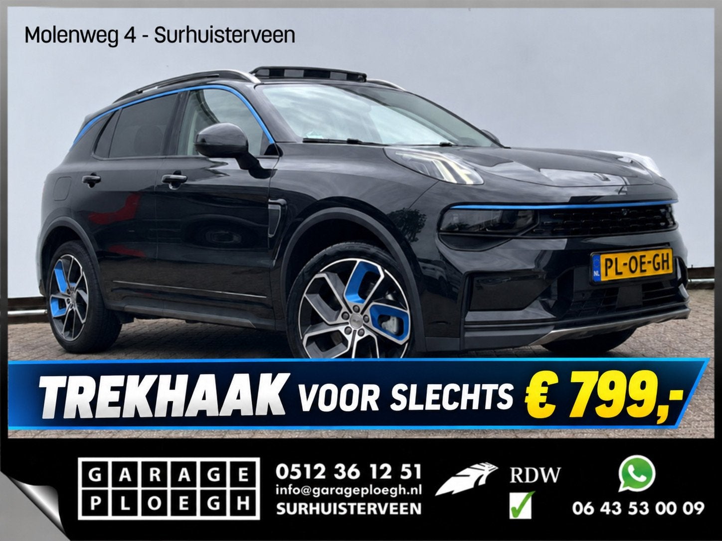 Lynk & Co 01 15x op voorraad 1.5 PHEV 262PK Adapt.Cruise 360, Auto's, Euro 6, Origineel Nederlands, Bedrijf, 1854 kg