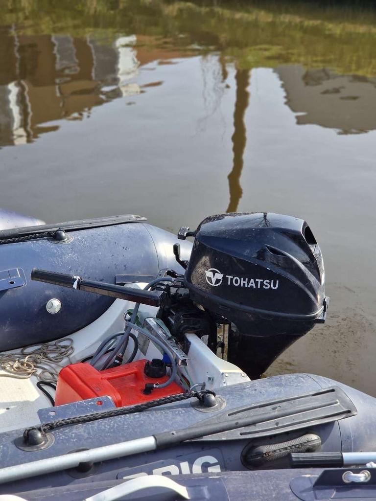 Tohatsu 9,8pk 4takt 2019 buitenboordmotor, Ophalen, Zo goed als nieuw, Motor en Techniek