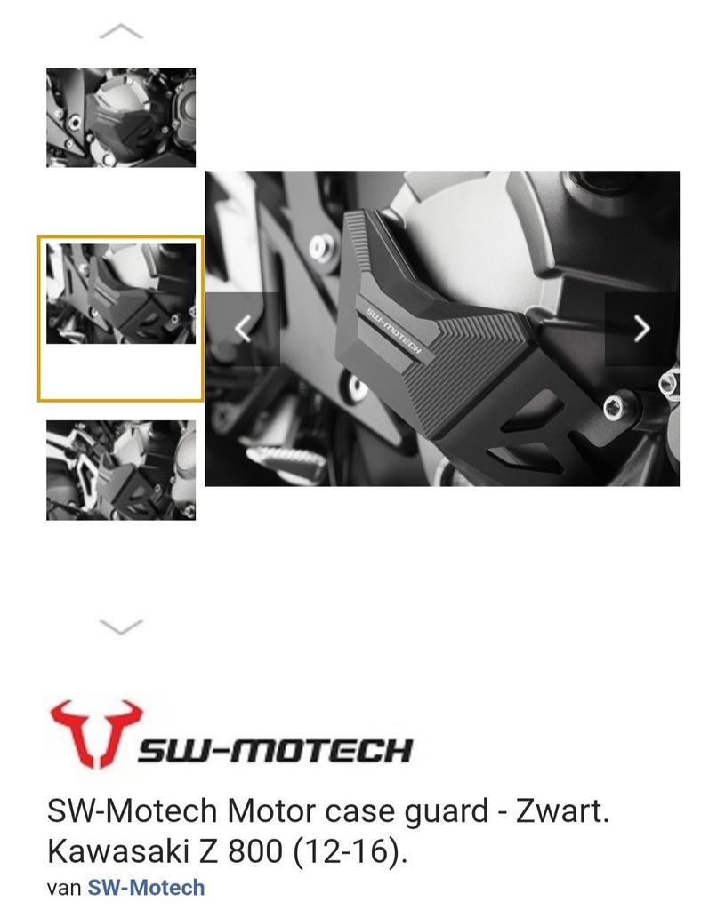 SW-Motech Cilinder Sliders Kawasaki Z800, Verzenden, Nieuw
