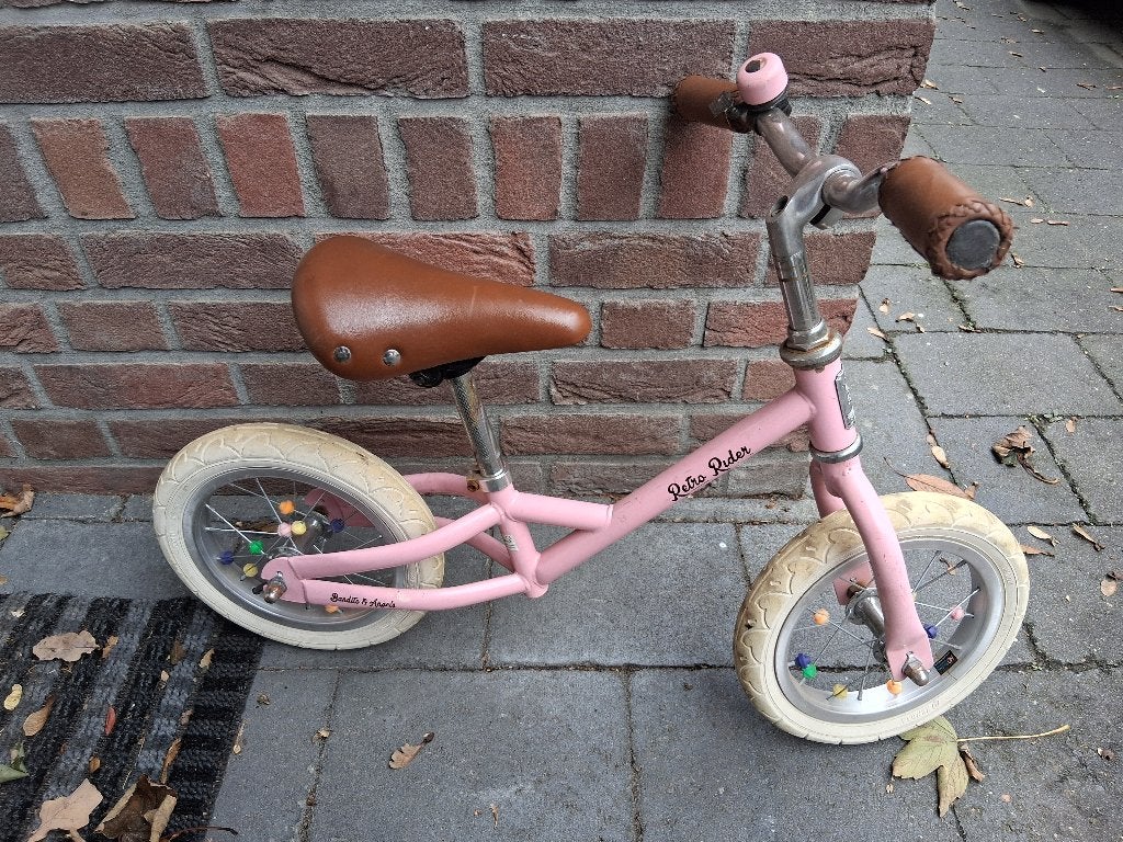 Meisjes Loopfiets retro rider, Ophalen, Gebruikt, Loopfiets