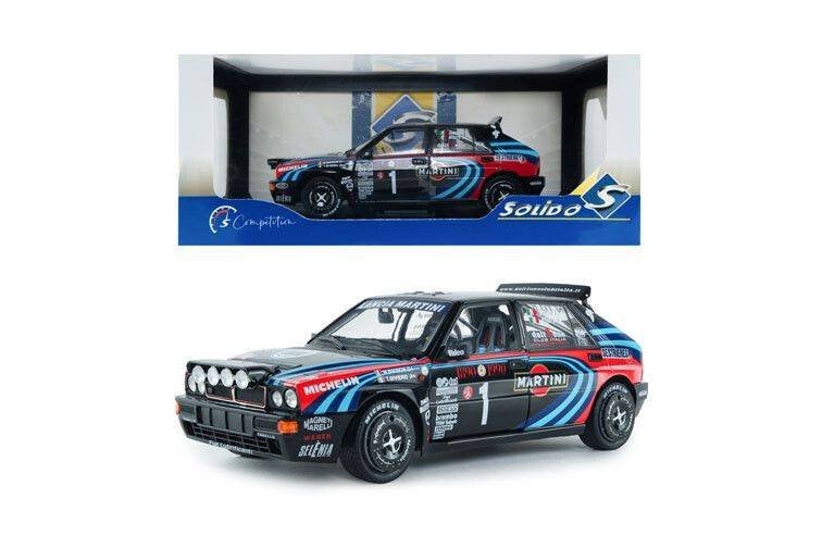 Lancia Delta HF Int. Tri. to Biason A. Sacco Monte Carlo '90, Solido, Solido, Rue de L' Ecusson 2, 56120 Josselin France, Nieuw