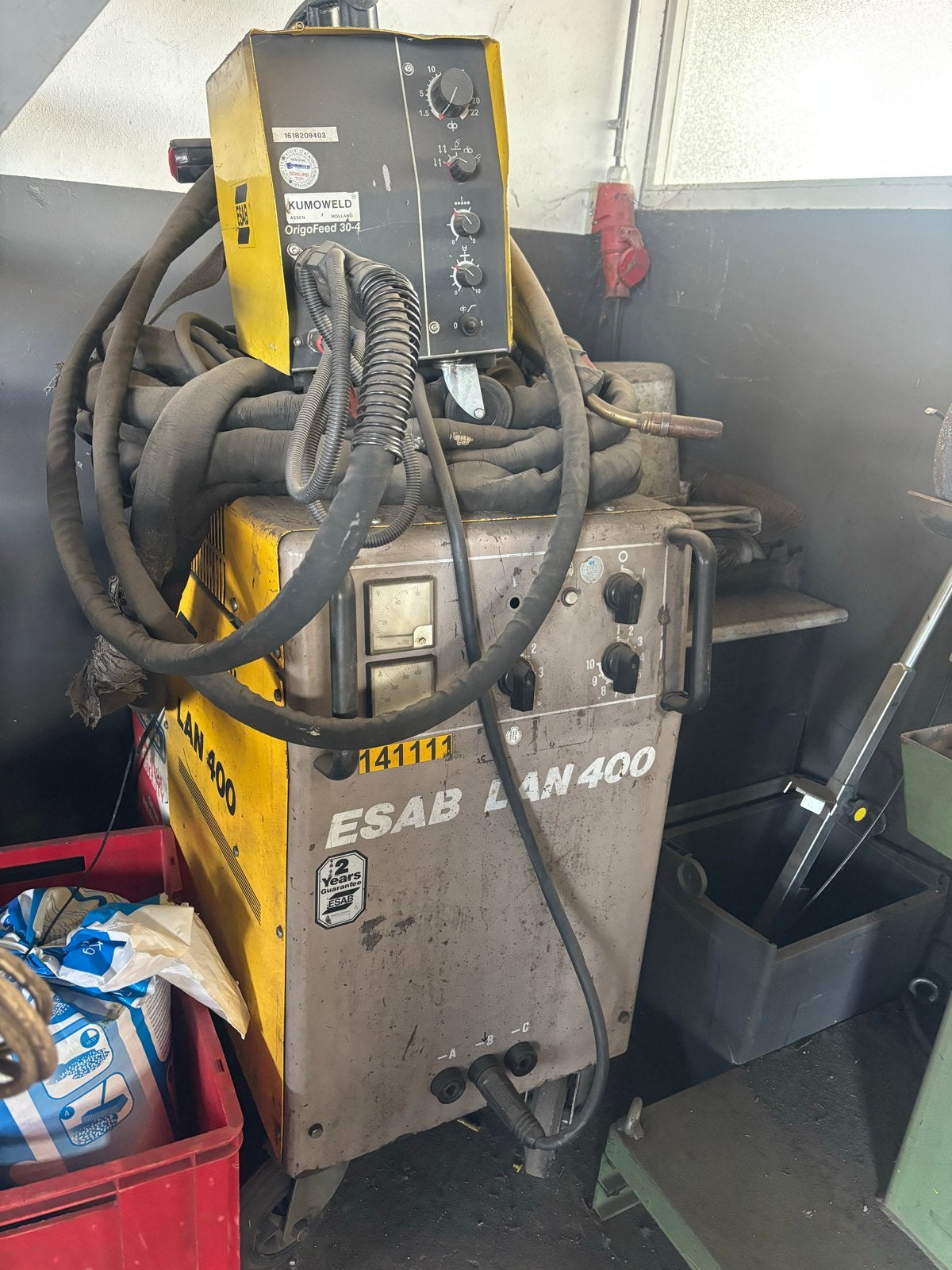 ESAB LAN 400 Lasapparaat, Ophalen, Gebruikt, 250 ampère of meer, Overige typen