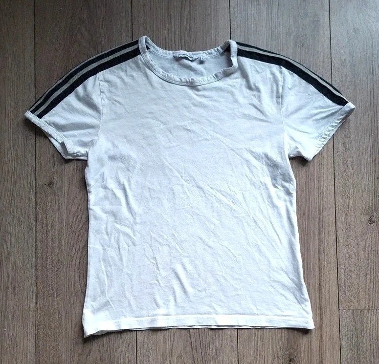 Antony Morato T-shirt wit zwart 152 12 jaar katoen, Jongen of Meisje, Ophalen of Verzenden, Shirt of Longsleeve, Antony Morato