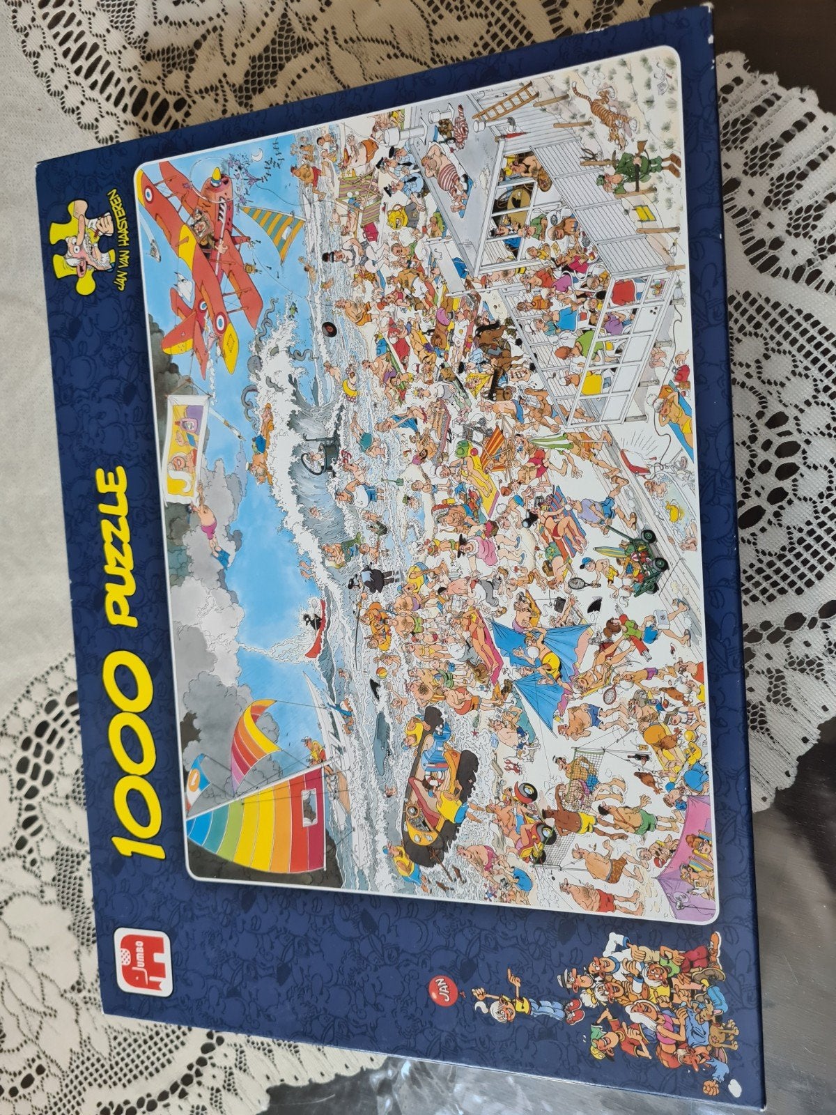 2 jan van haasteren puzzels te koop of te ruil, Hobby en Vrije tijd, Ophalen, 500 t/m 1500 stukjes, Zo goed als nieuw