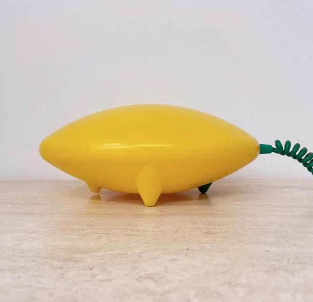Vintage IKEA Löv Model B0101 Lamp Marianne en Knut Hagberg, Gebruikt, Vintage, Ophalen of Verzenden, Geel