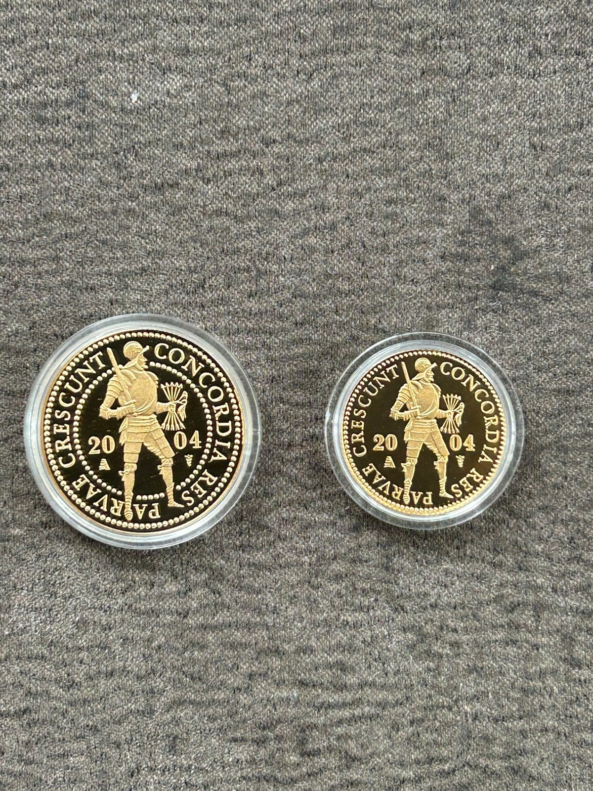 Gouden dukatenset 2004, Postzegels en Munten, Munten | Nederland, Ophalen, Setje, Koningin Beatrix, Goud