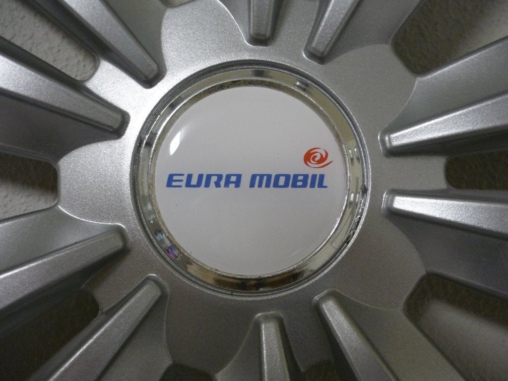 Eura mobil doming naafstickers caravan en camper 3D, Epoxy, Verzenden, Nieuw, Overige typen