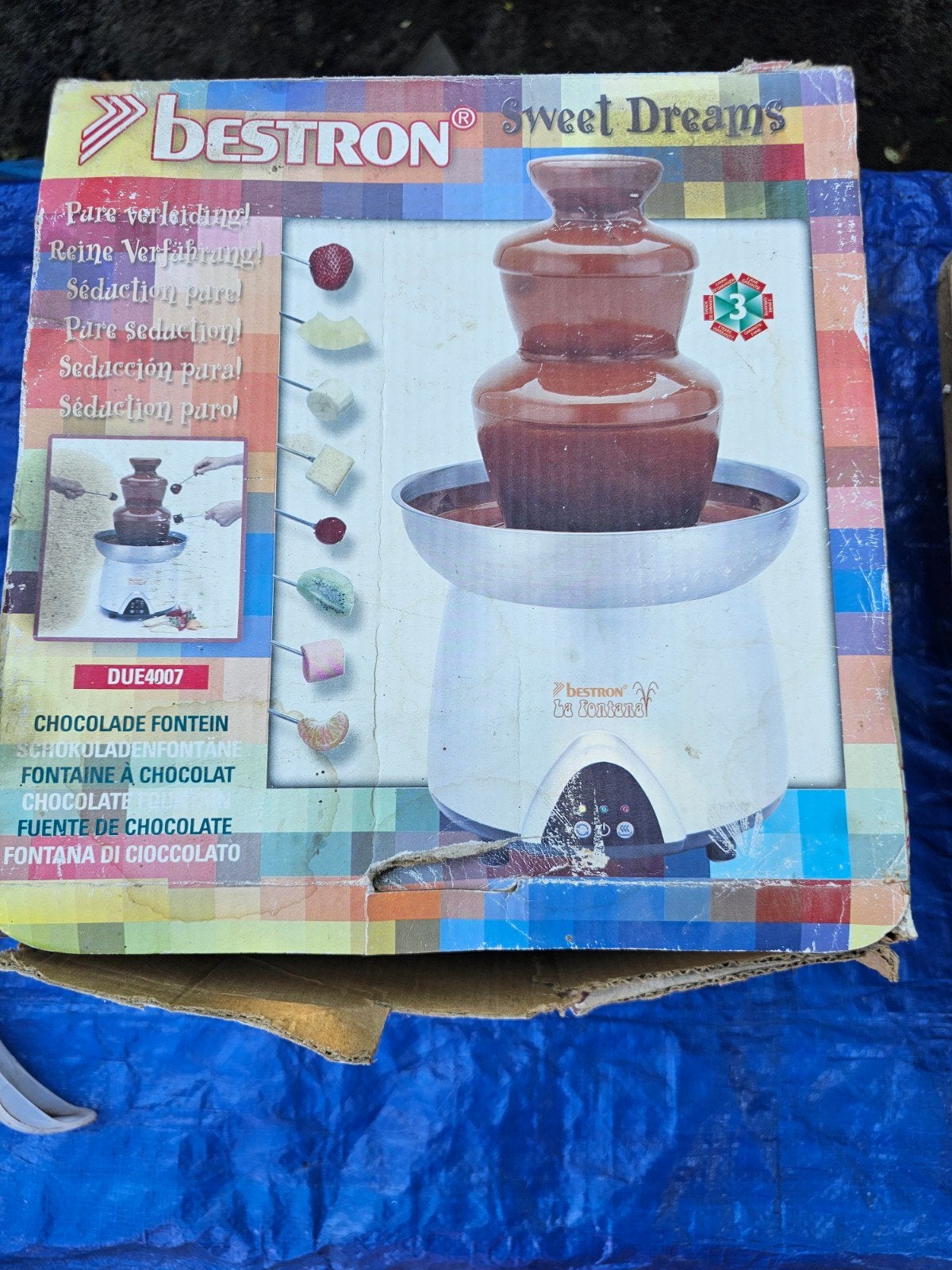 Bestron Sweet Dreams Chocoladefontein DUE4007, Ophalen, Zo goed als nieuw