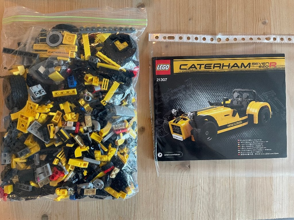 LEGO 21307 Caterham Seven 620R, Ophalen of Verzenden, Complete set, Compleet, Lego