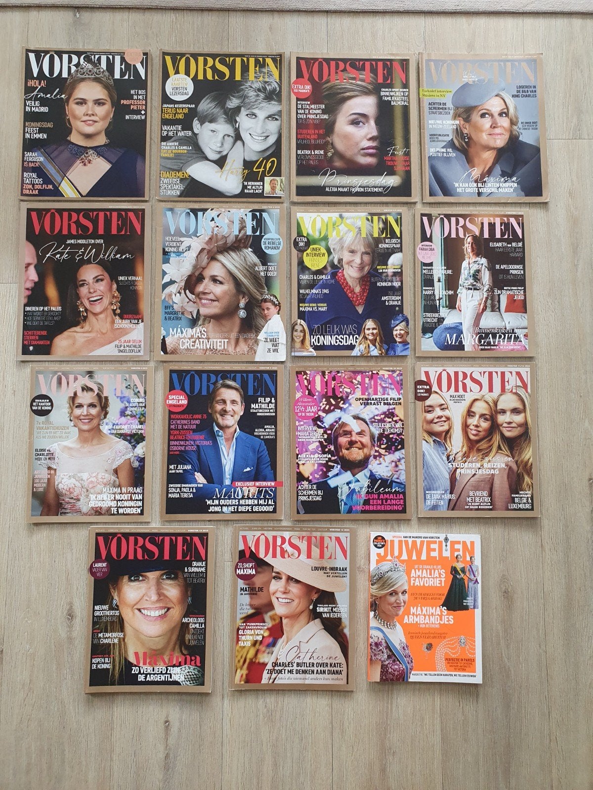 Vorsten, tijdschrift, uit 2025 en 2024, zie omschrijving, Boeken, Tijdschriften en Kranten, Ophalen of Verzenden, Zo goed als nieuw