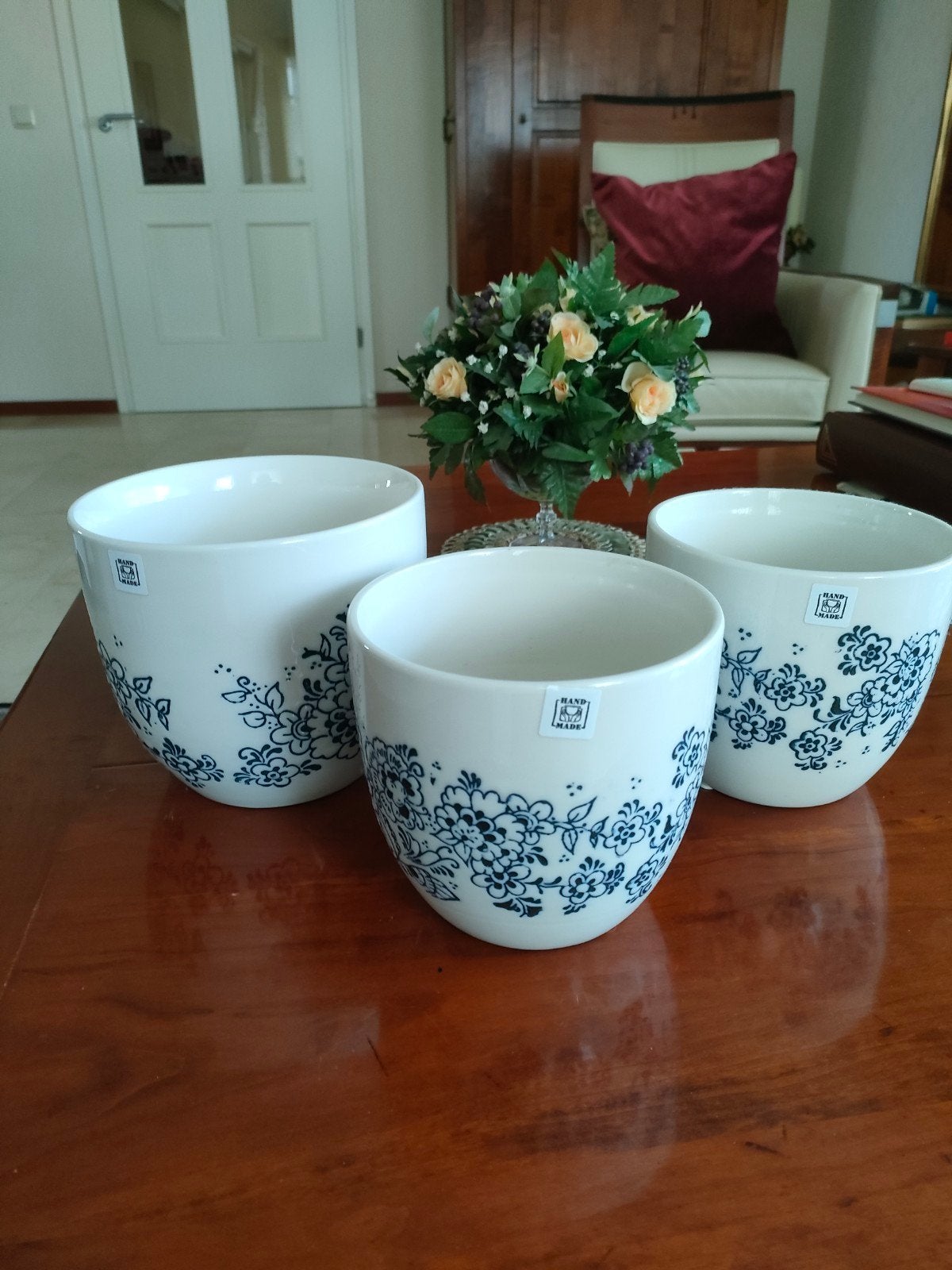 Bloempotten, Ophalen, Rond, Nieuw, Aardewerk