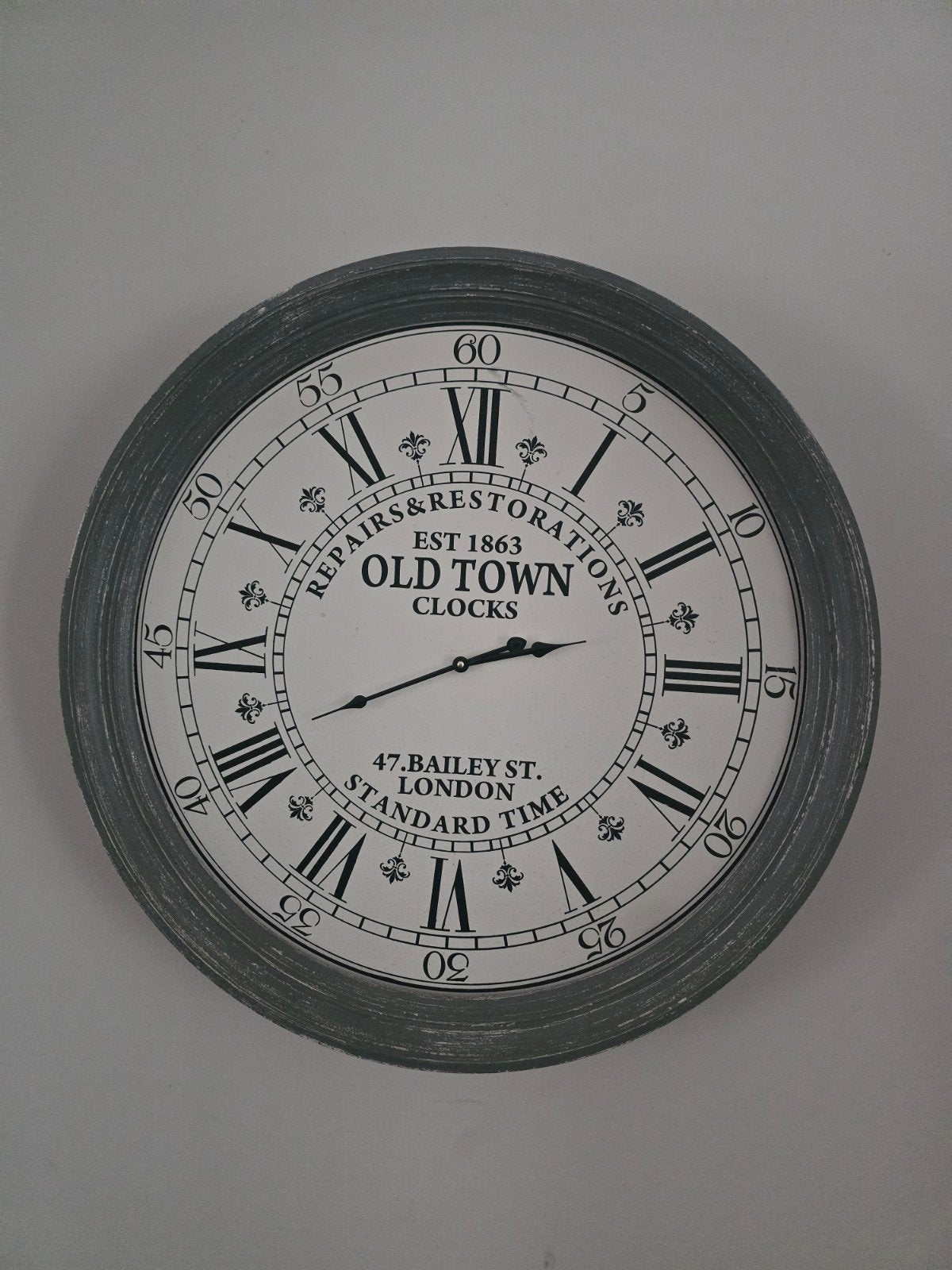 Grote wandklok Old Town London - 71 cm diameter, Ophalen