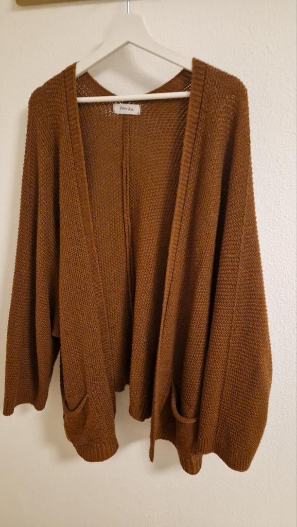 Bruin vest Paprika maat 46-48, Ophalen of Verzenden