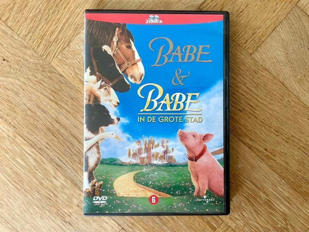 Babe + Babe 2 in de Grote Stad (krasvrij, met NL), Nederlands, Ophalen of Verzenden, Zo goed als nieuw, Dieren