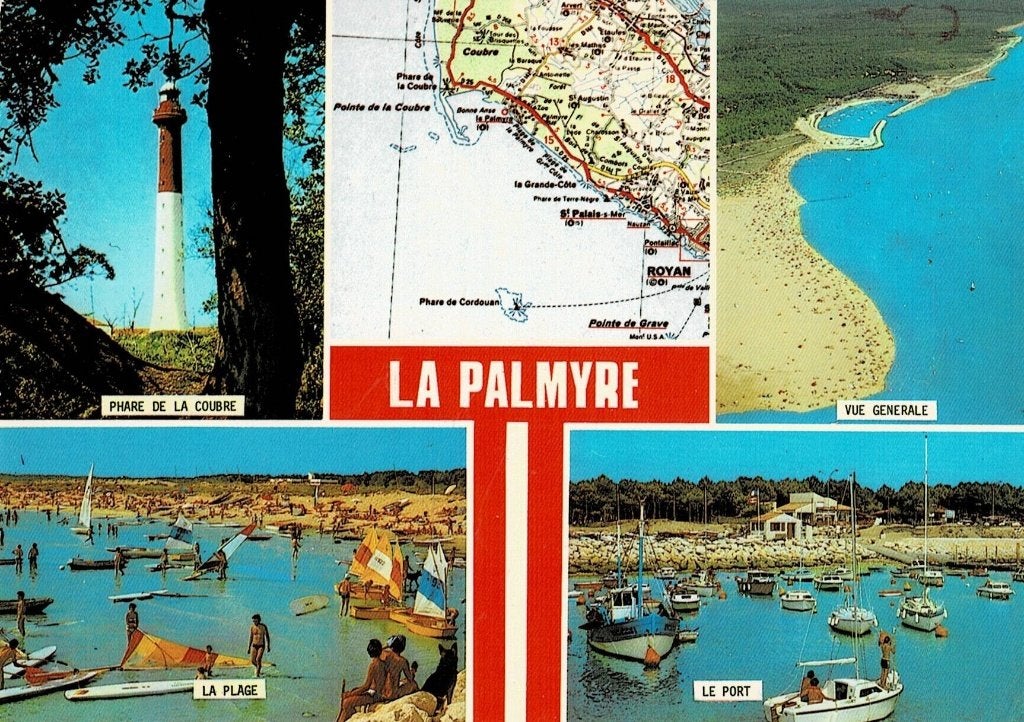 La Palmyre, Ophalen of Verzenden, Gelopen, Frankrijk