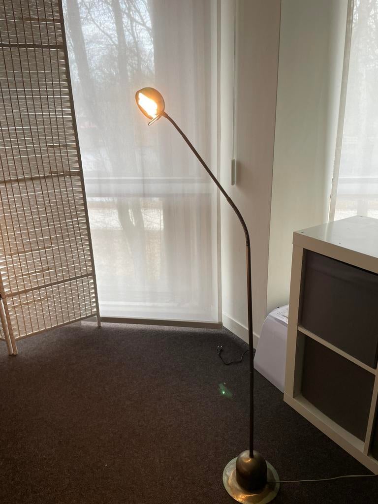 Buigzaam staand oud lampje te Drachten, Ophalen of Verzenden, 75 cm of meer