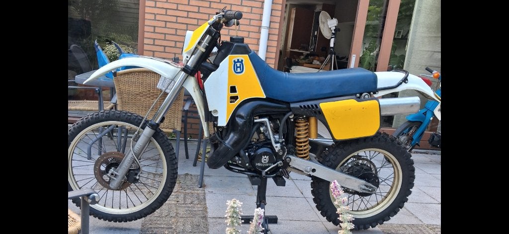 Husqvarna 400 wr 1987 kenteken., 400 cc, Motorrijbewijs A, Gebruikt, Enduro