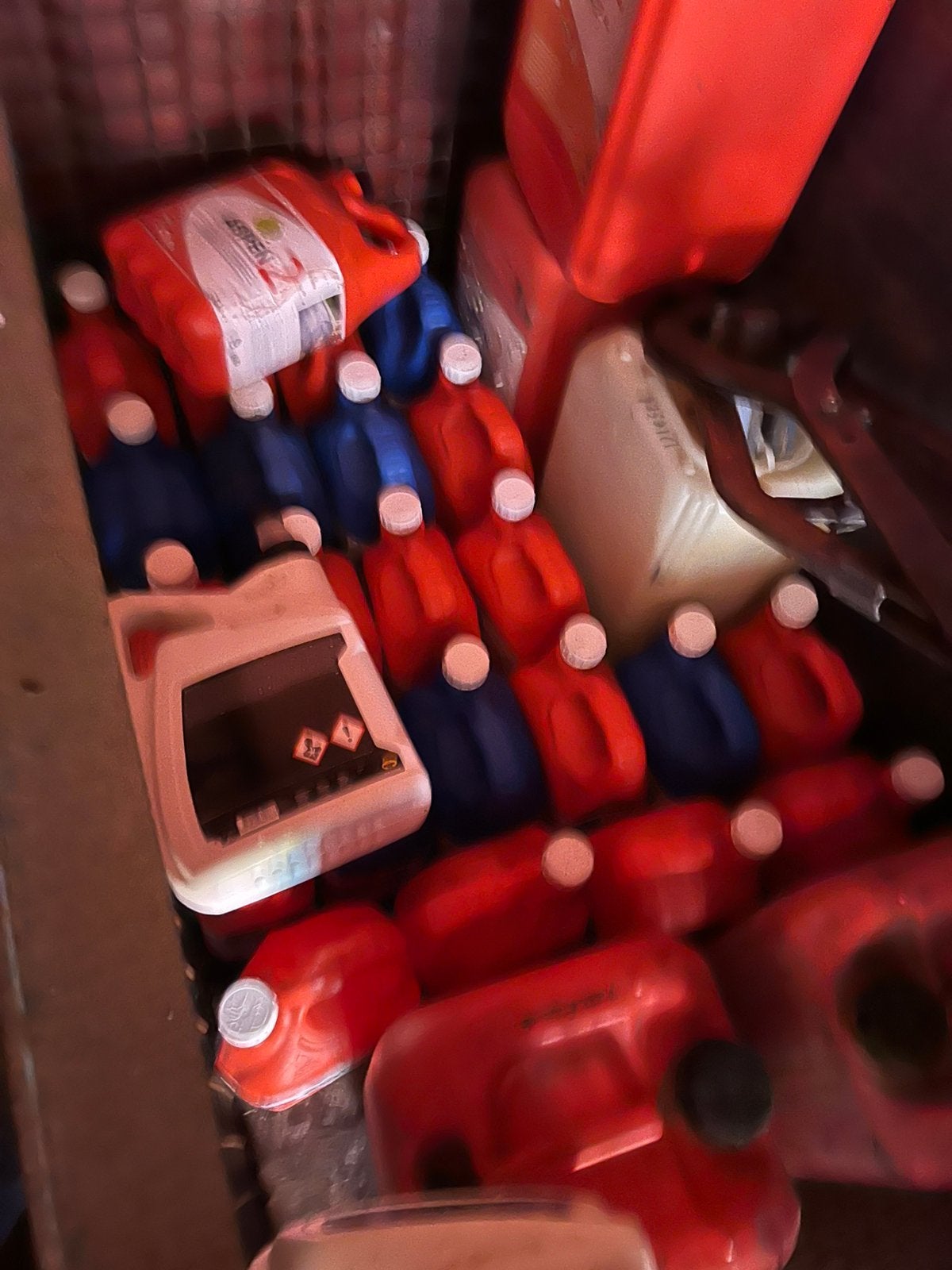 Jerrycans 5 liter, Ophalen, Zo goed als nieuw