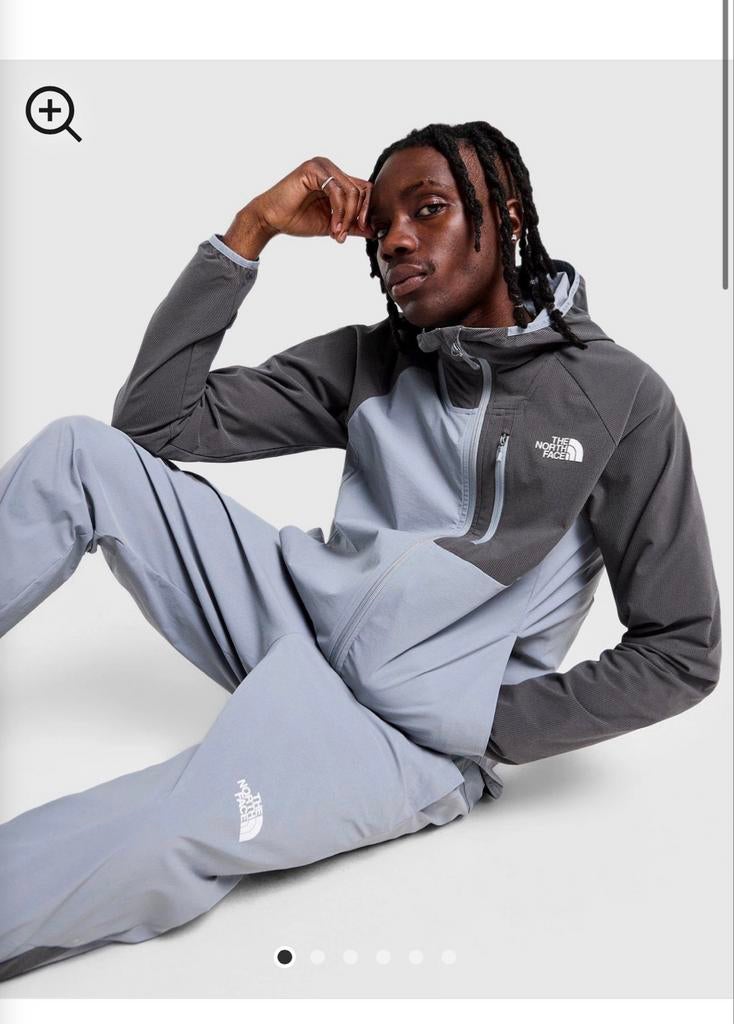 The North Face trainingspak maat XS, Ophalen of Verzenden, Zo goed als nieuw, Maat 46 (S) of kleiner, Grijs