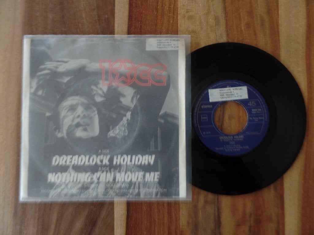 single  10cc - Dreadlock Holiday, Ophalen of Verzenden, Gebruikt, 7 inch, Pop