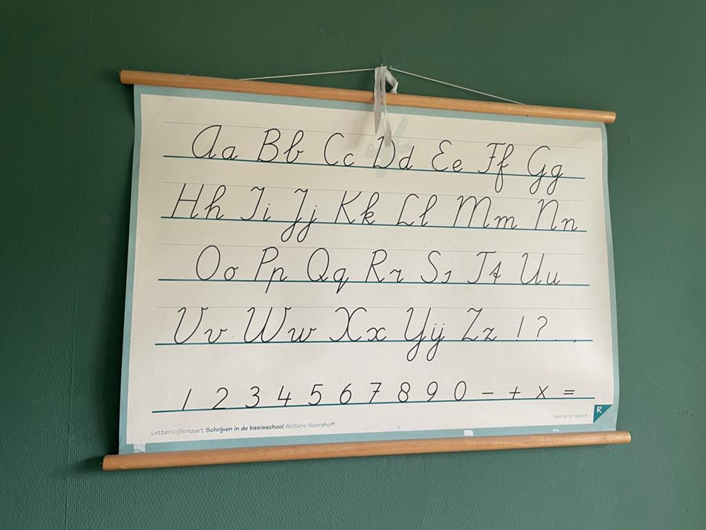 Schoolplaat letterkaart ABC, Ophalen, Overige thema's